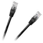 Cablu patchord UTP Cat6 0.25m negru RB-6013-0.25 Rebel