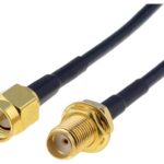 Cablu SMA mama-tata 50 ohm 10m negru BQ CABLE SMA-SMF/50/10