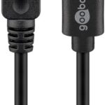 Cablu USB 2.0 USB type C tata la Mini USB tata 0.5m Cupru 0.48Gbit/s negru 67989 Goobay