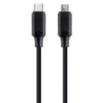 Cablu USB2.0 USB B micro mufa tata - USB type C mufa tata 1.5m negru GEMBIRD CC-USB2-CMMBM-1.5M
