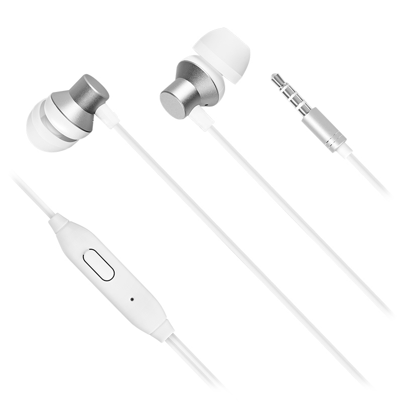 casti-in-ear-cu-microfon-krugermatz-kmpb3-albe-conector-jack-35-mm Casti IN-EAR cu microfon Kruger&Matz KMPB3 albe conector Jack 3.5 mm - imagine 1