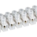 Conectori terminali reglete 12buc linie 4mm 3A