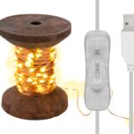 Fir 10m 100 micro LED alb cald 2700K 2W 3lm 5V cu cablu USB 3m si intrerupator 60341 Goobay