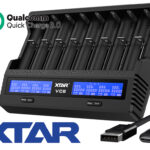 Incarcator universal acumulatori 8x LI-ION NI-CD NI-MH VC8 XTAR VC8PBAAZ20251