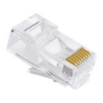 Mufa RJ45 8P8C CAT5E PASS THROUGH EMTEX EMT-PR5-UTP