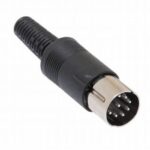 Mufa tata DIN 8 Pini pe cablu