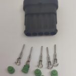 Set conector cablu Superseal 1.5 tata mufa 5 pin 5 pini inclusi + 5 garnituri incluse IP67 TE Connectivity 282107-1-SET-M