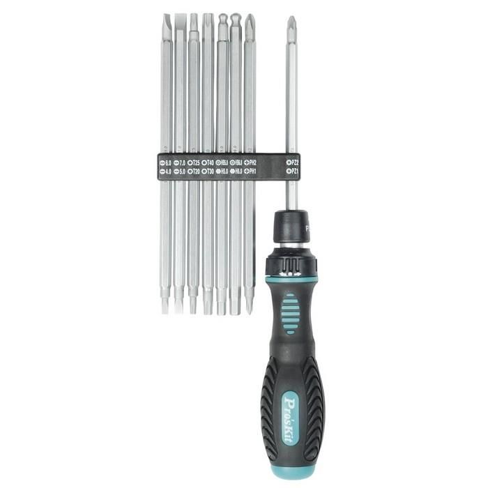 surubelnita-cu-varfuri-interschimbabile-16in1-proskit-sd-9816 Surubelnita cu varfuri interschimbabile 16in1 ProsKit SD-9816 - imagine 1